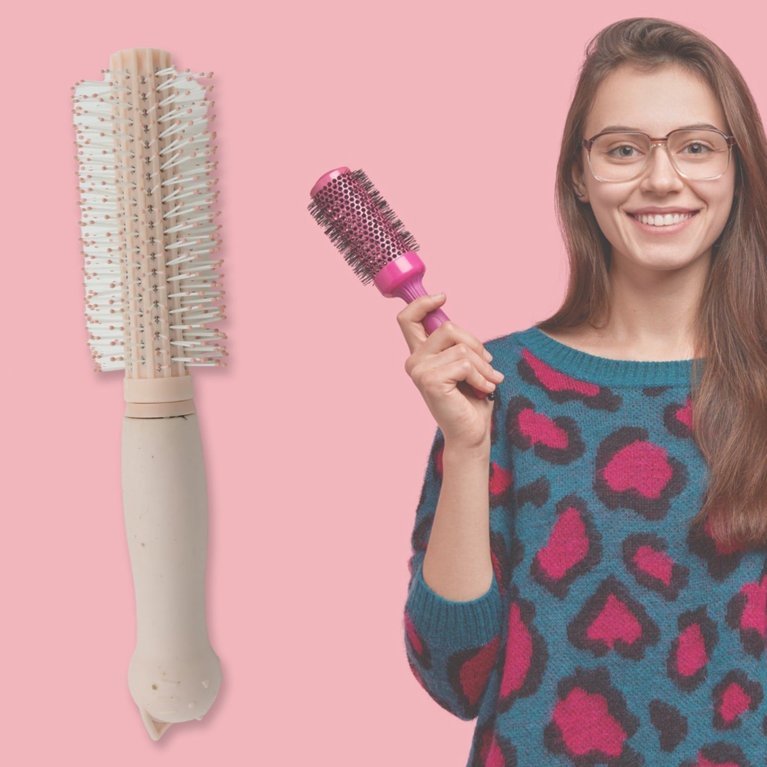 Massage Comb, Air Cushion Massage Hair Brush Ergonomic Matt Disappointment for Straight Curly Hair Cushion Curly Hair Comb for All Hair Types, Home Salon DIY Hairdressing Tool (1 Pc) Massage Comb, Air Cushion Massage Hair Brush Ergonomic Matt Disappointment for Straight Curly Hair Cushion Curly Hair Comb for All Hair Types, Home Salon DIY Hairdressing Tool (1 Pc)